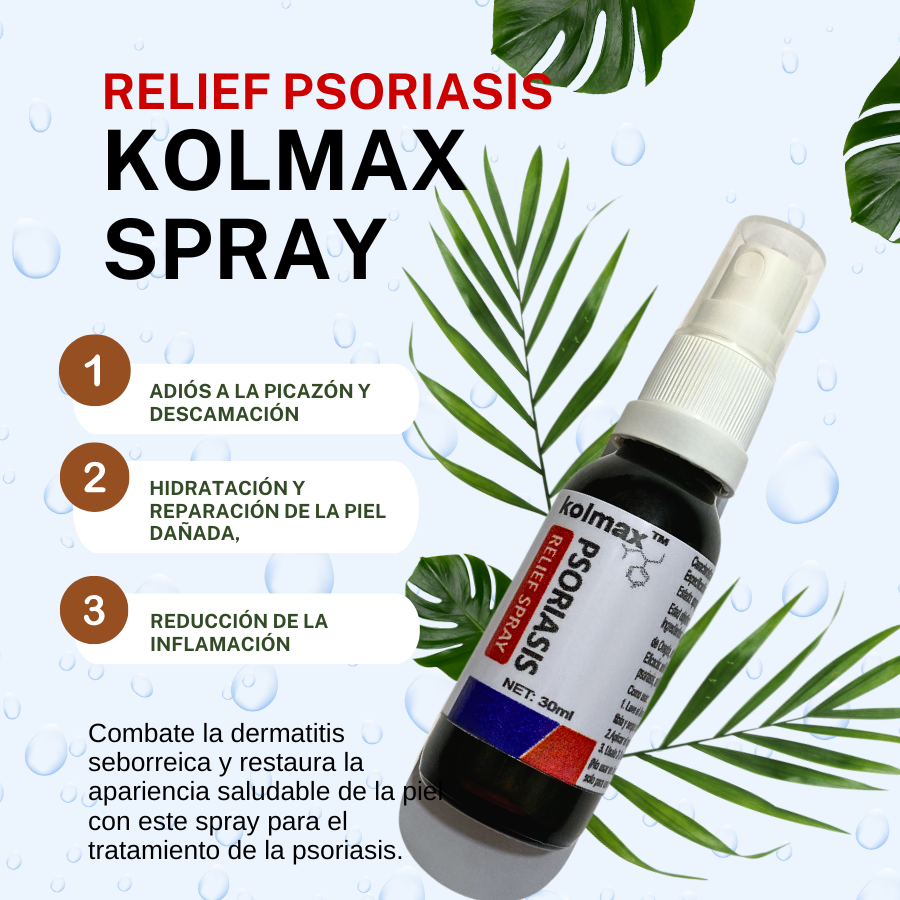 Spray 2x1 | Alivio Rápido Para la Psoriasis