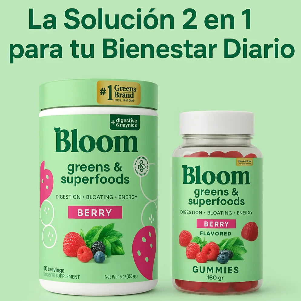 Combo Bloom + Gomitas de Fibra