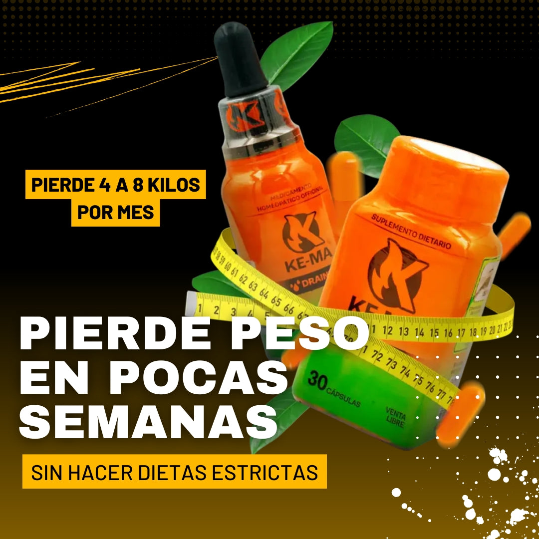 Combo Dúo Ke-Ma – Baja peso, libera líquidos